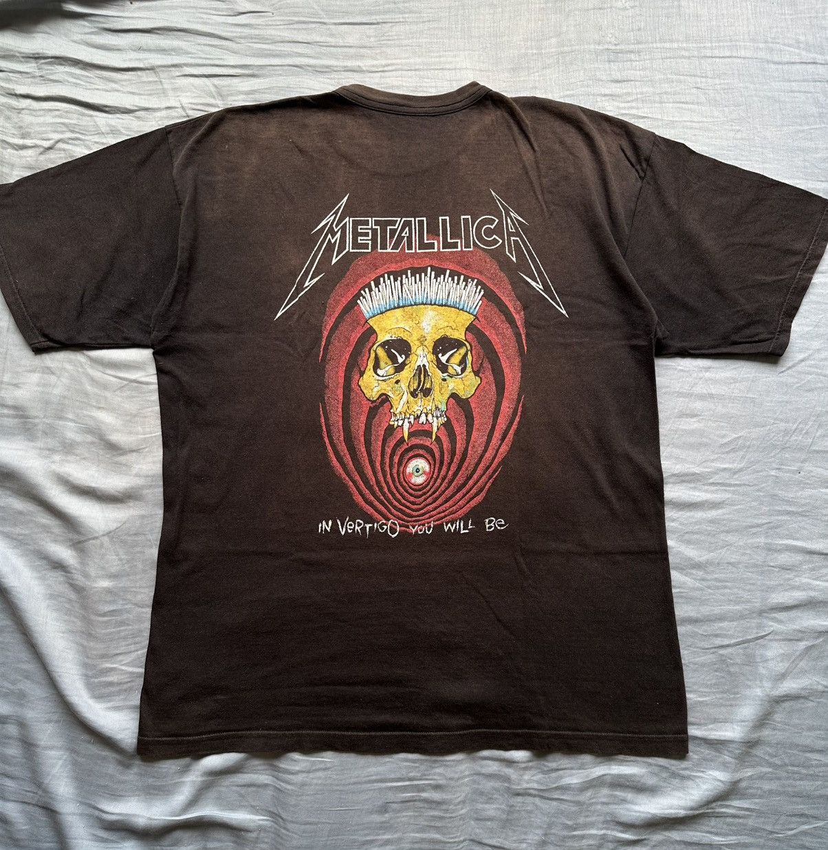 Band Tees Metallica the shortest straw 1988 vintage distressed t-shirt Size US XL / EU 56 / 4 - 5 Thumbnail