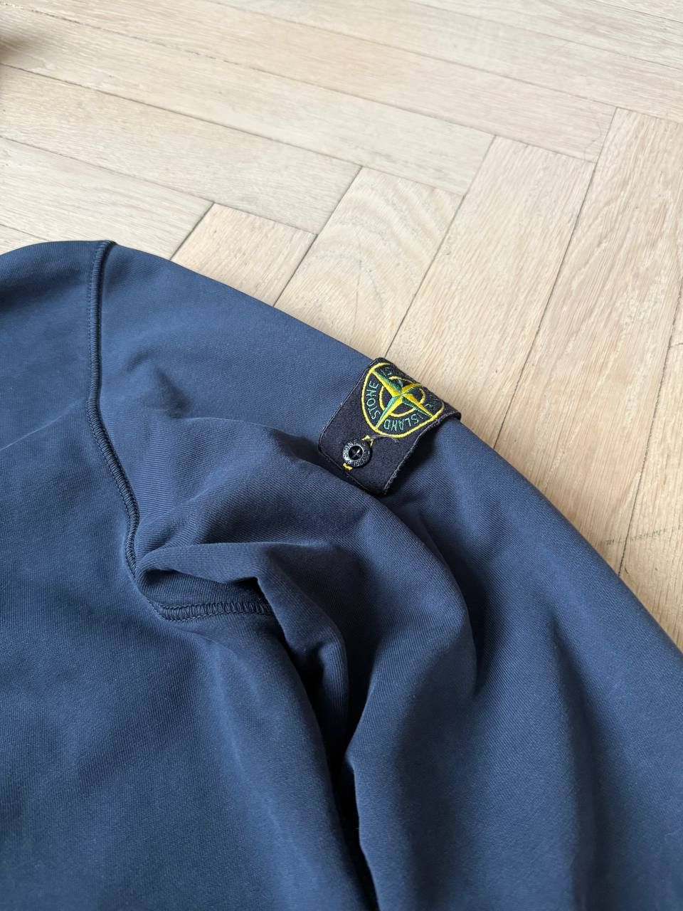 Stone Island Dark Blue Stone Island Zip Hoodie Size US XL / EU 56 / 4 - 2 Thumbnail