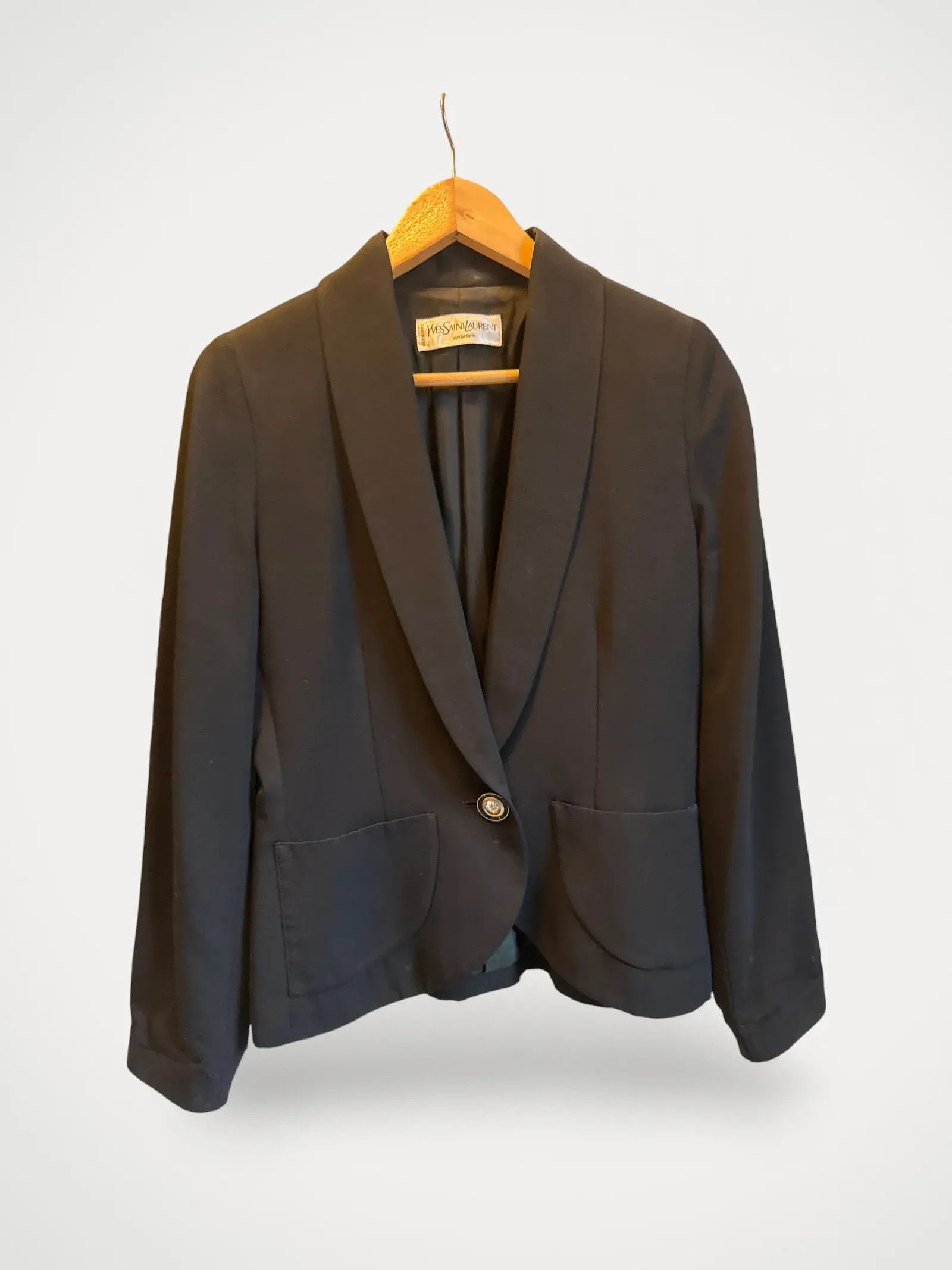 Yves Saint Laurent Yves Saint Laurent Blazer Size S / US 4 / IT 40 - 1 Thumbnail