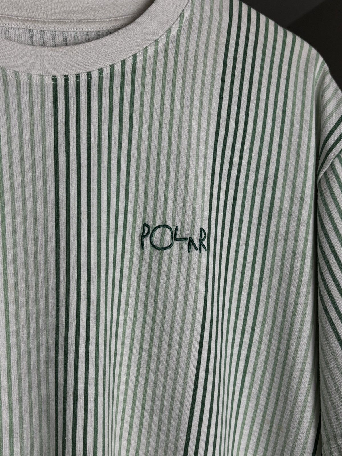 Polar Skate Co. Polar Skate Co. Striped Tee Vintage Sk8 Skateboarding Size US L / EU 52-54 / 3 - 3 Thumbnail
