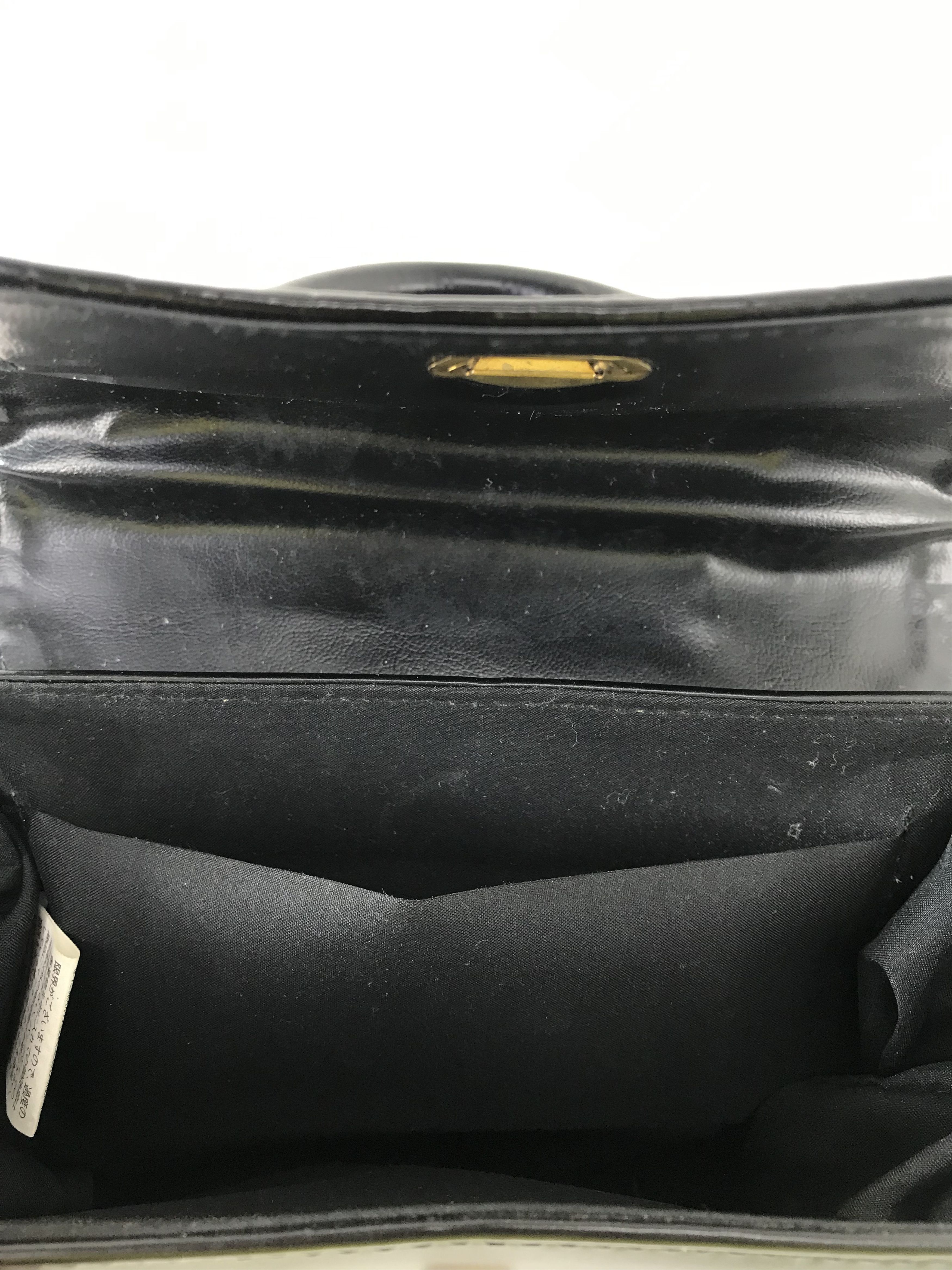 Japanese Brand 90s Japanese Brand Black Crocs Leather Hand Bag Size ONE SIZE - 5 Thumbnail
