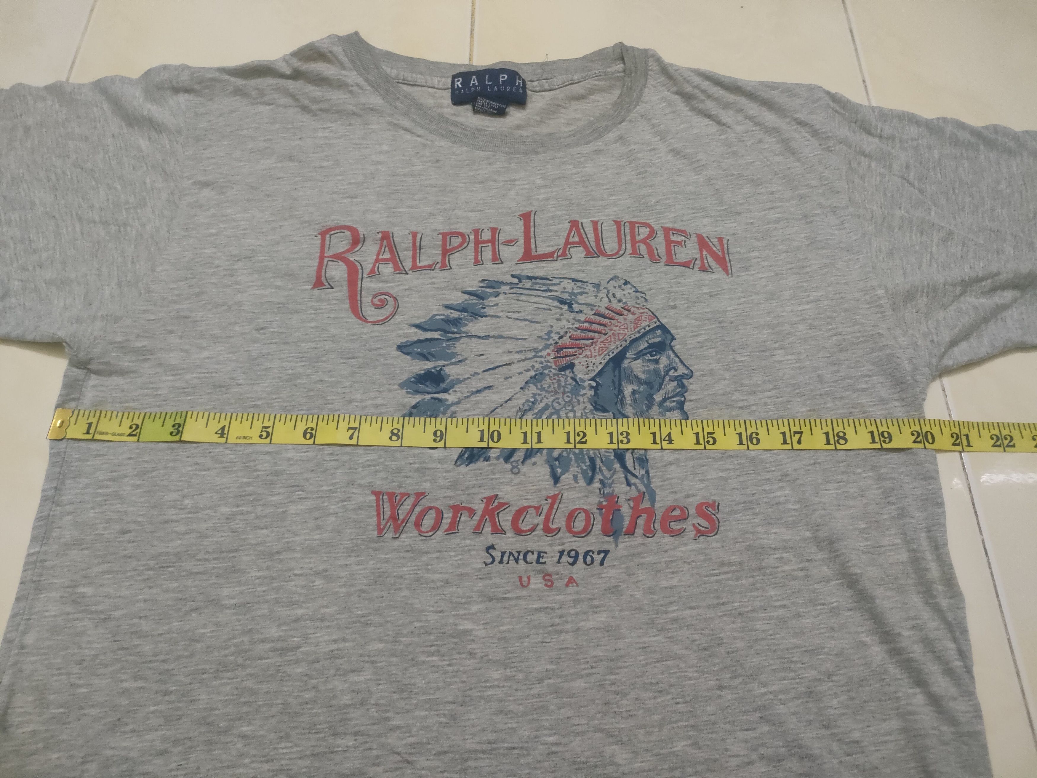 Ralph Lauren × Vintage Vintage Ralph Lauren Made in USA T-Shirt Size US M / EU 48-50 / 2 - 5 Thumbnail