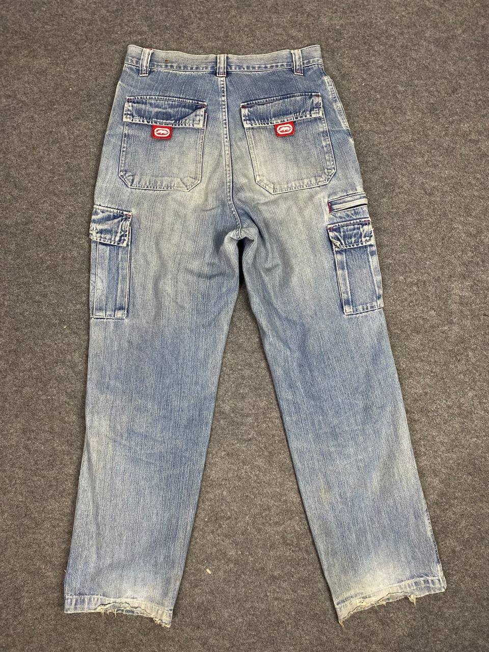 Ecko Unltd. vintage 90s ecko unlmtd baggy cargo denim nice design Size US 31 - 2 Thumbnail