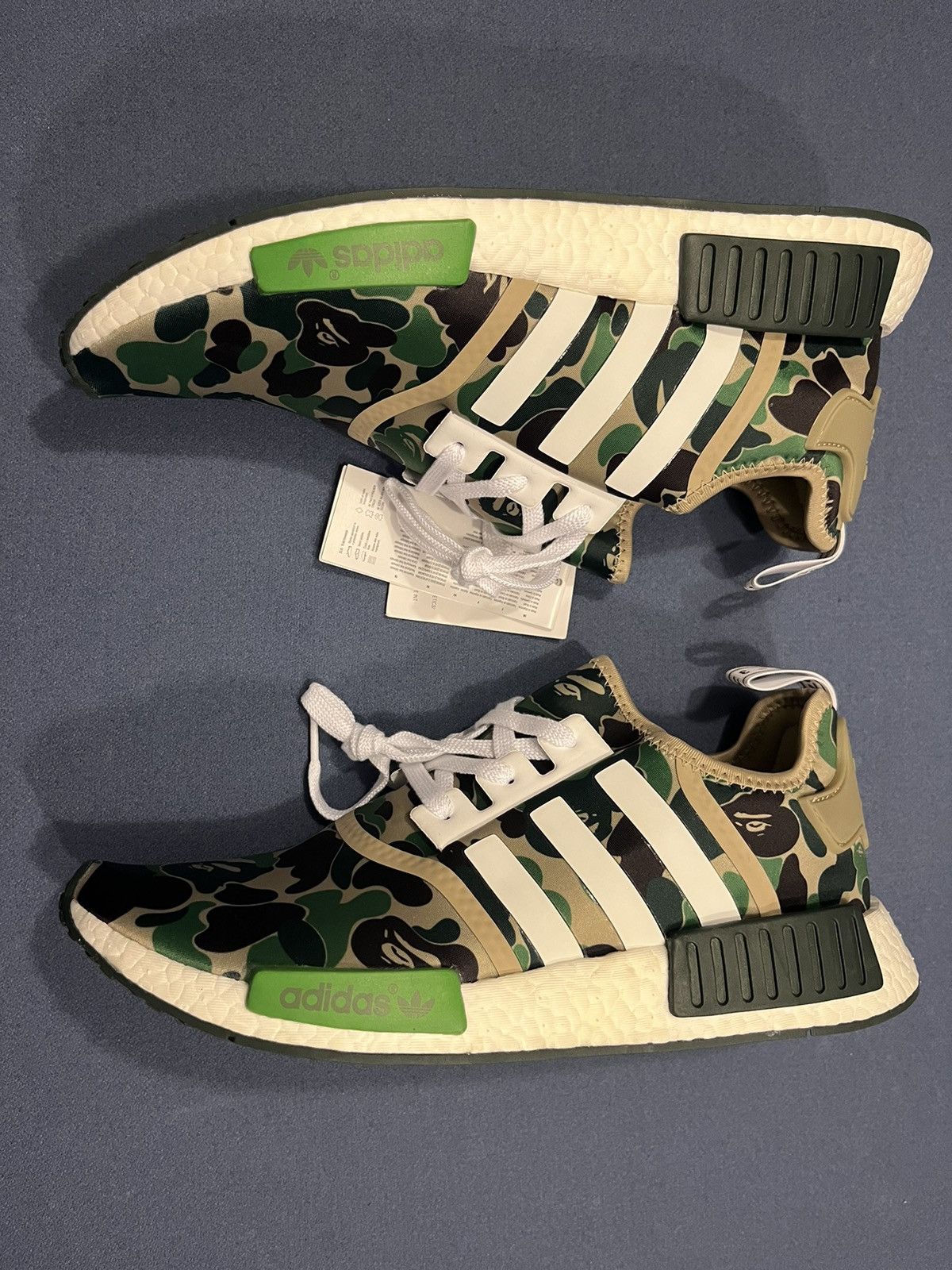 Adidas × Bape Adidas Bape NMD Size US 12 / EU 45 - 3 Thumbnail