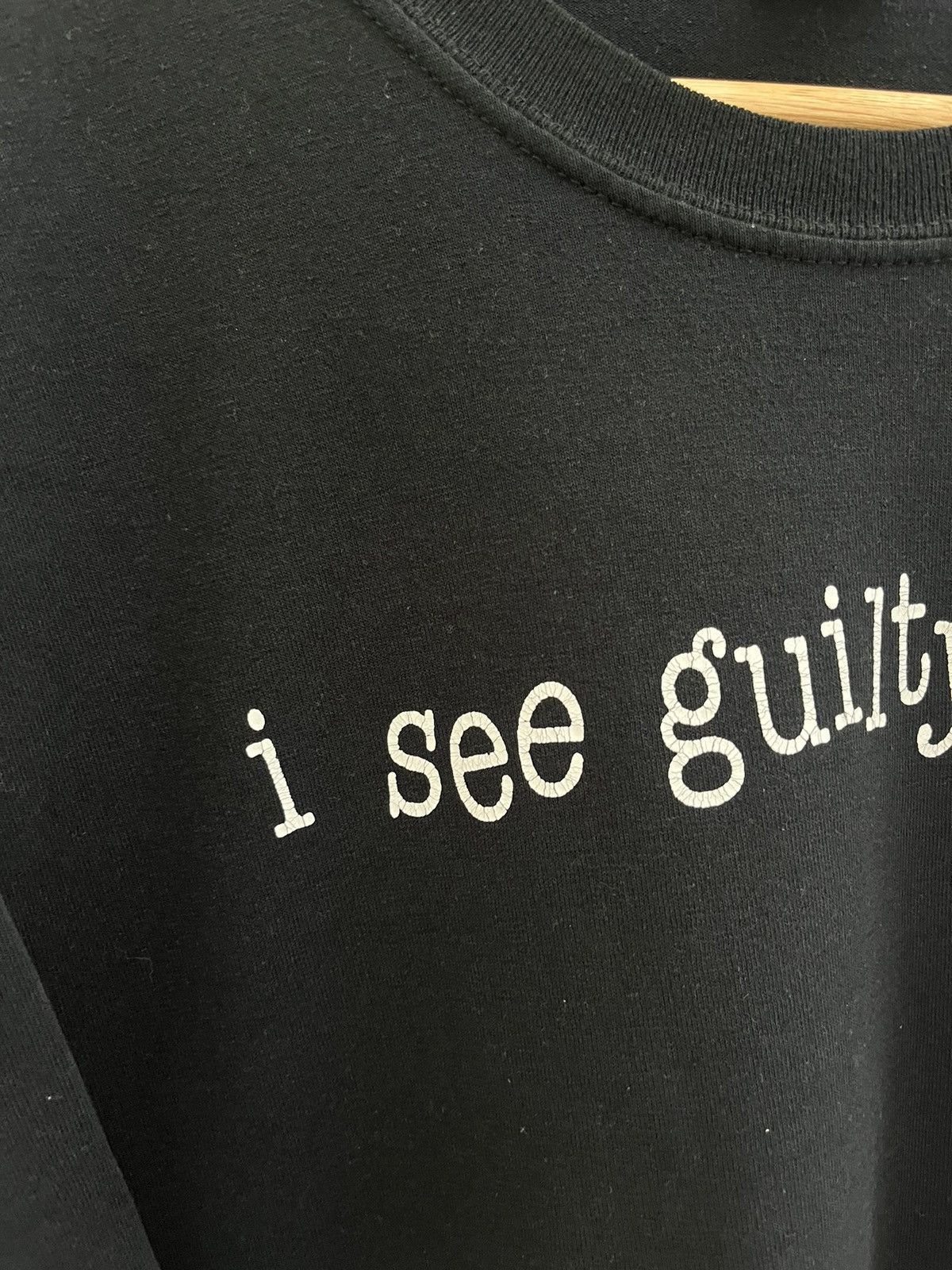 Vintage Vintage Y2K Adult Humor “I See Quilty People” T-Shirt Size US XL / EU 56 / 4 - 3 Thumbnail