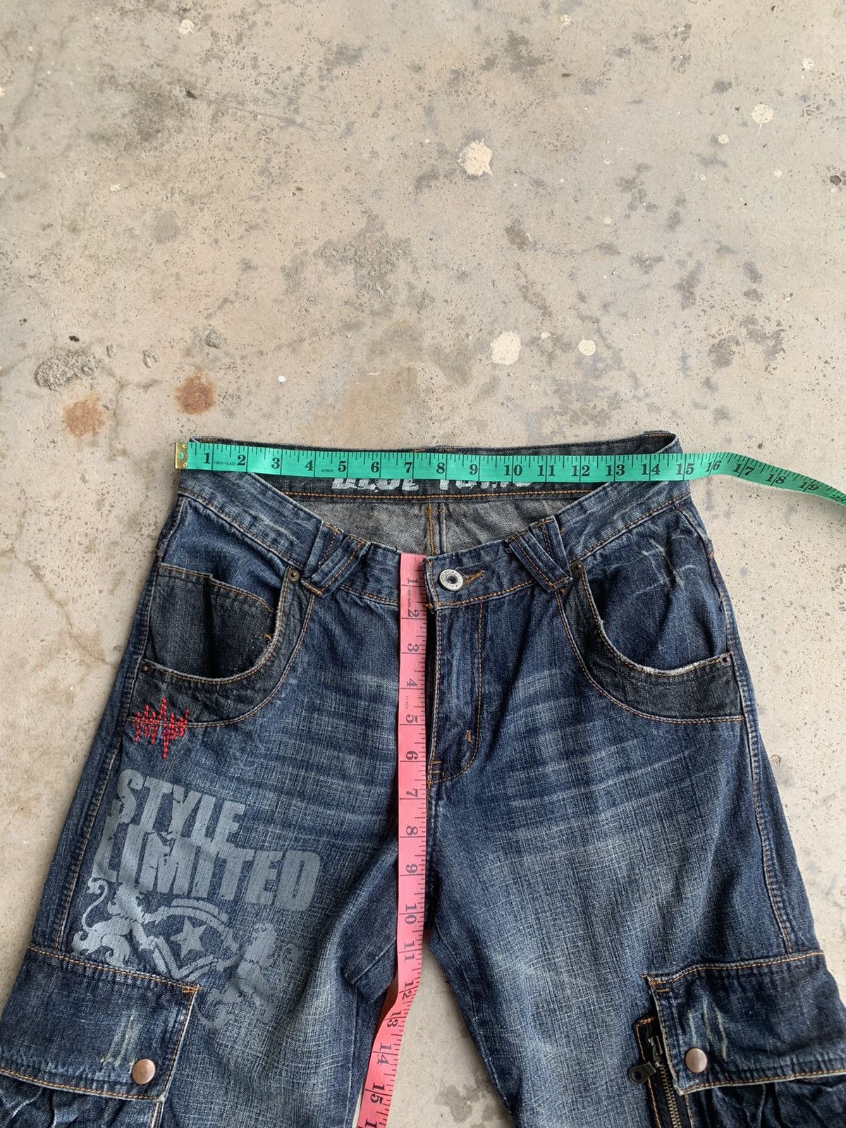 Japanese Brand Blue Tom Cargo Jeans Size US 30 / EU 46 - 5 Thumbnail