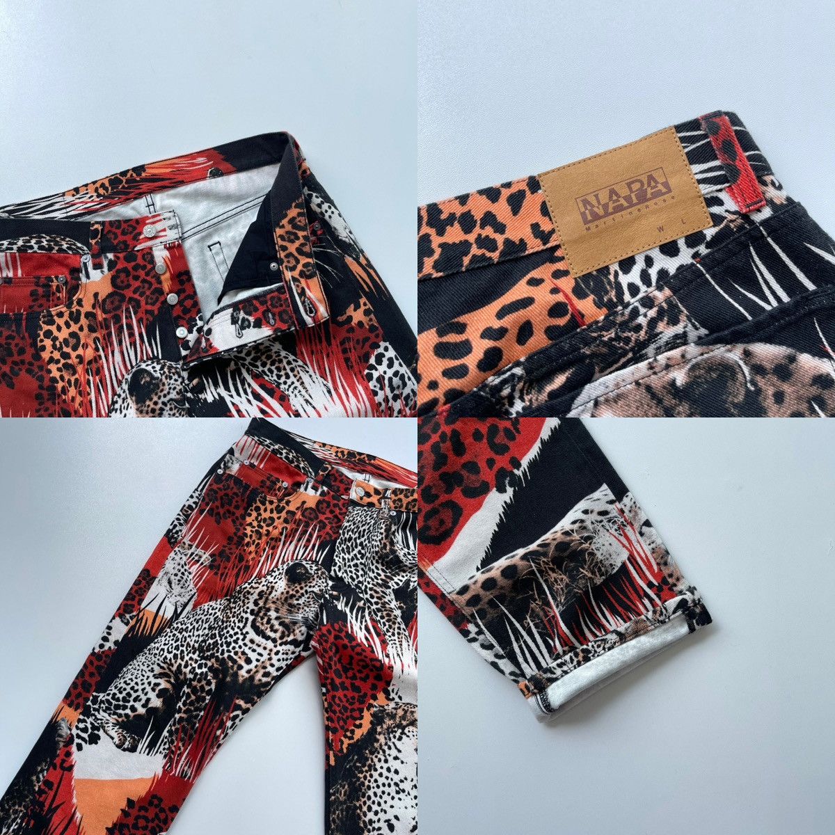 Martine Rose × Napapijri Napapijri Napa by Martine Rose M-Roma Pants Printed Jeans Size US 34 / EU 50 - 8 Thumbnail