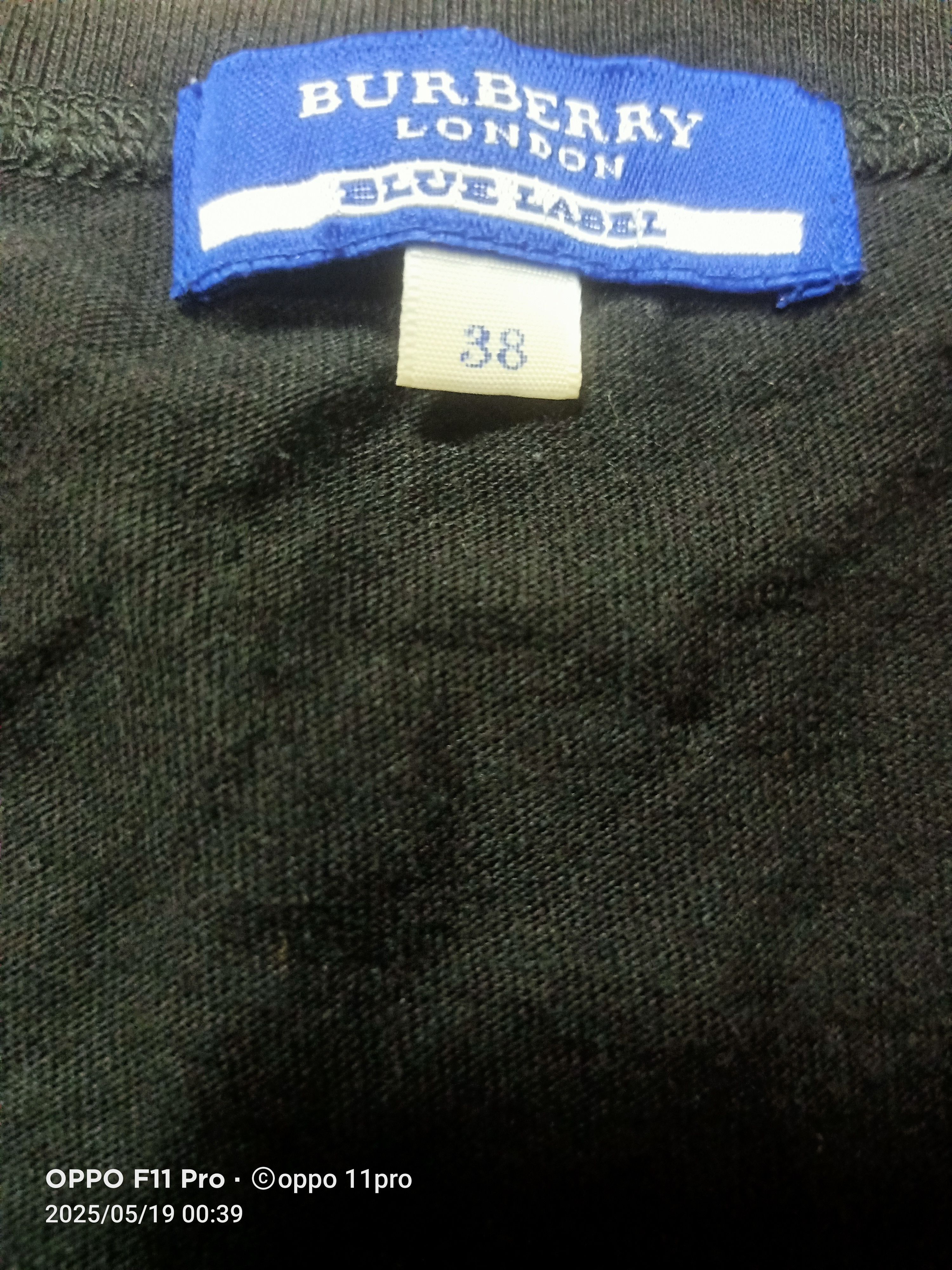Burberry × Burberry Prorsum Burberry Blue Label Tank Top Women Size XS / US 0-2 / IT 36-38 - 2 Thumbnail