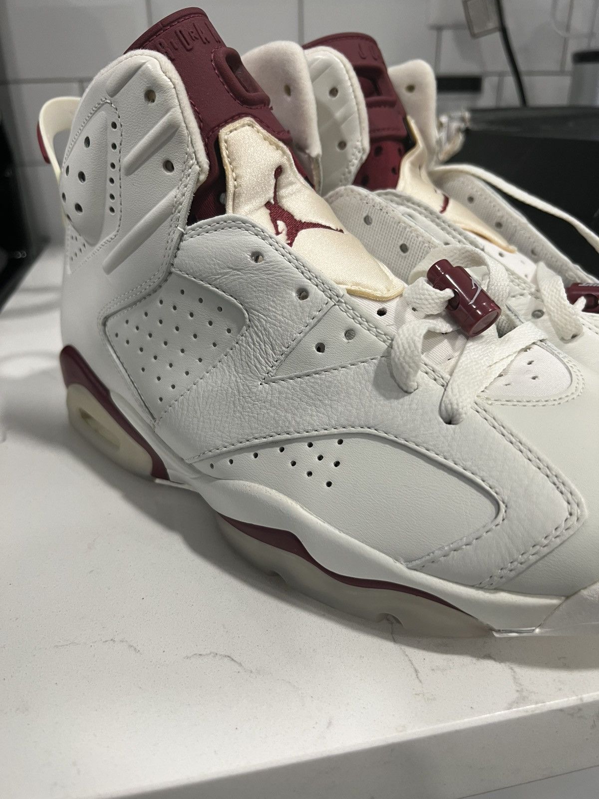 Jordan Brand Nike Jordan 6 maroon retro 2015 sz 8 Size US 8 / EU 41 - 8 Thumbnail