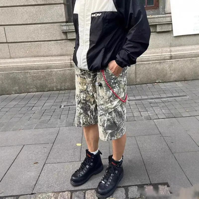 Japanese Brand × Jean Retro casual loose denim shorts Size US 32 / EU 48 - 4 Thumbnail
