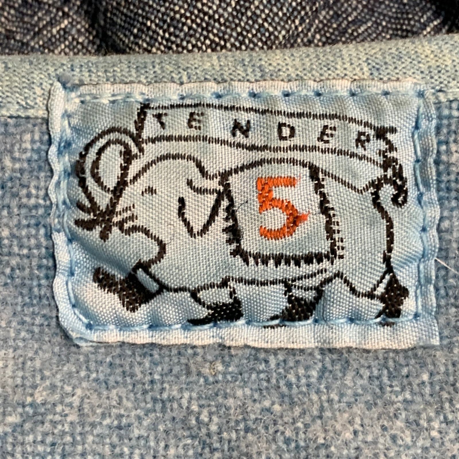 Tender Co. TENDER Size XXL Blue Indigo Patchwork Cotton Wool Jacket Size US XXL / EU 58 / 5 - 6 Thumbnail
