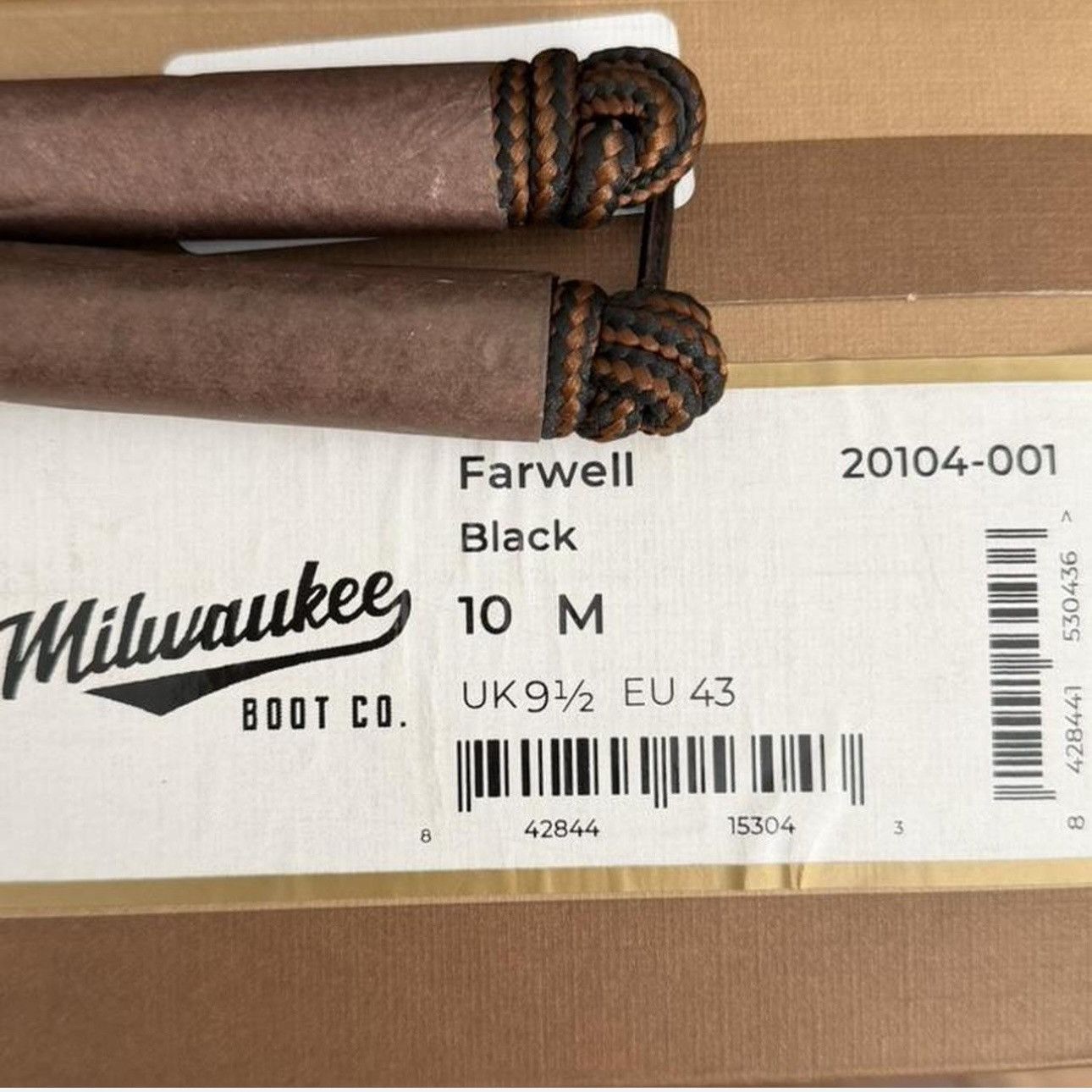 Other NWT Milwaukee Boot Co. Black Leather Lace-up Boot Size US 10 Size US 10 / EU 43 - 7 Thumbnail