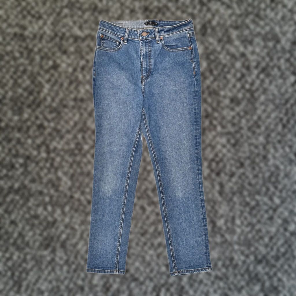 Volcom VOLCOM Womens Slim Jeans Blue W29 L26 Cotton Size 29" - 1 Thumbnail