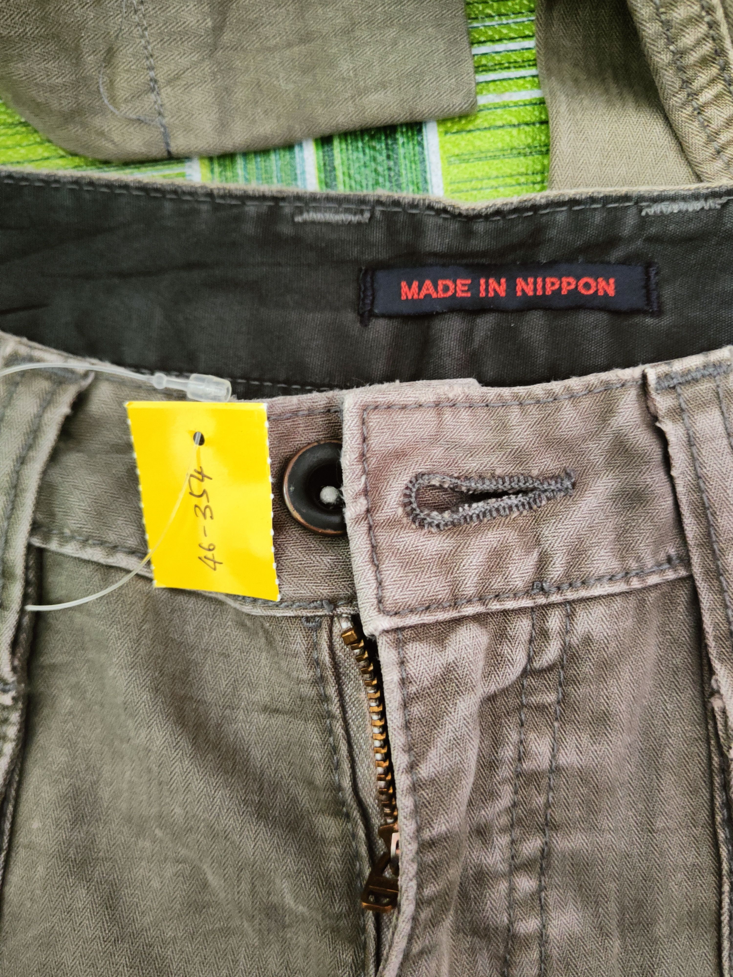 Japanese Brand DL Et boite Olive Multipocket Casual Pants #46-354 Size 26" / US 2 / IT 38 - 16 Thumbnail