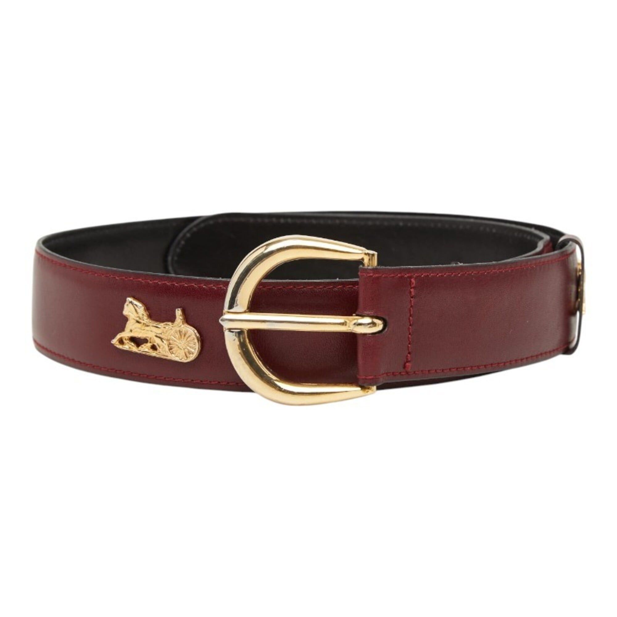 Celine Carriage Logo Leather Belt | Grailed display picture 2