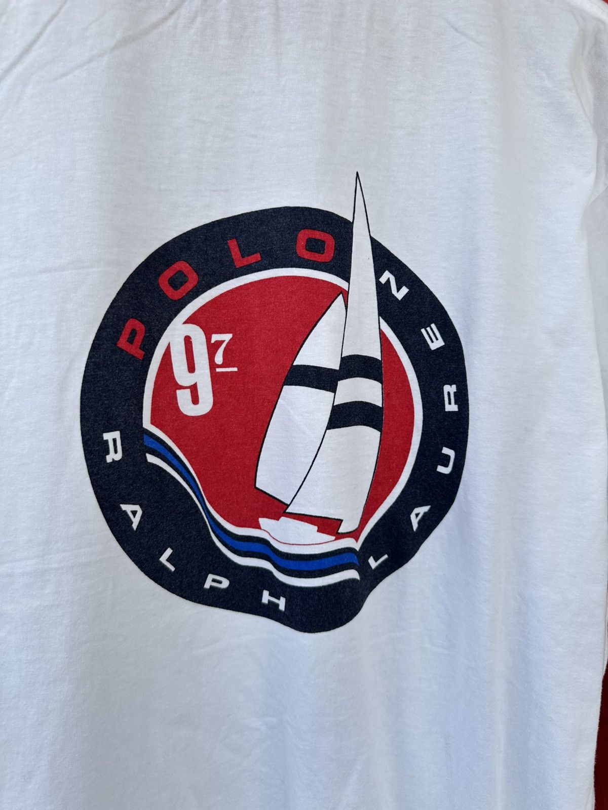 Polo Ralph Lauren Vintage 1997 Polo Ralph Lauren Yatch Pocket Tee Size US L / EU 52-54 / 3 - 3 Thumbnail