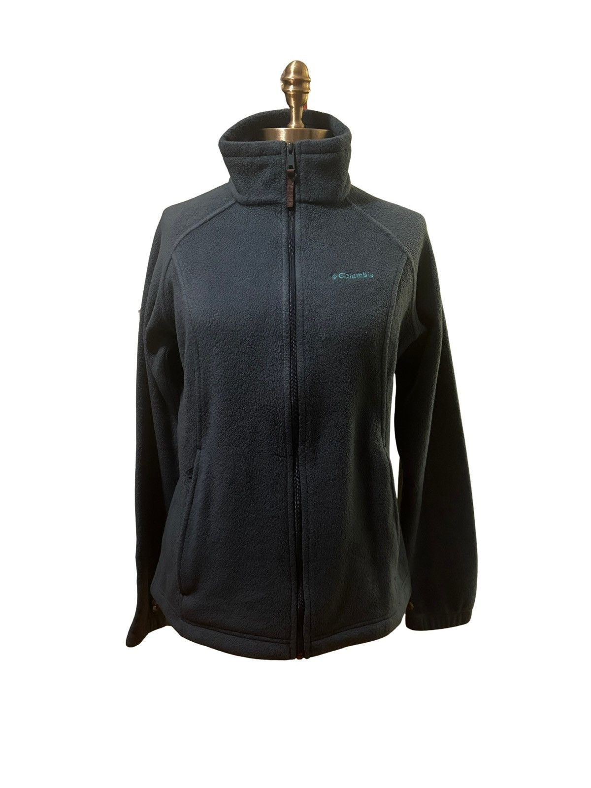 Columbia Women’s blue fleece Jacket.wj1612 Size M / US 6-8 / IT 42-44 - 1 Thumbnail