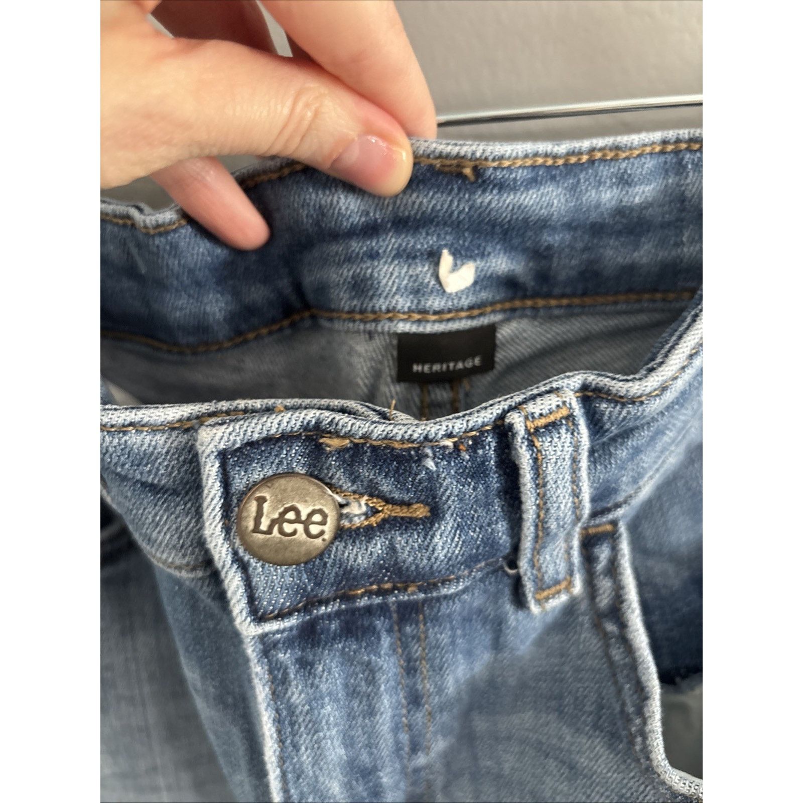 Lee Lee Heritage Jean Size 6 Size 26" / US 2 / IT 38 - 2 Thumbnail