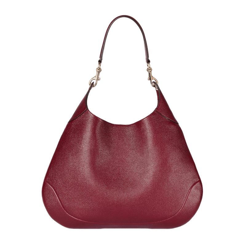 Gucci GUCCI B Large Rosso Ancora Soft Leather Shoulder Bag Size ONE SIZE - 5 Thumbnail