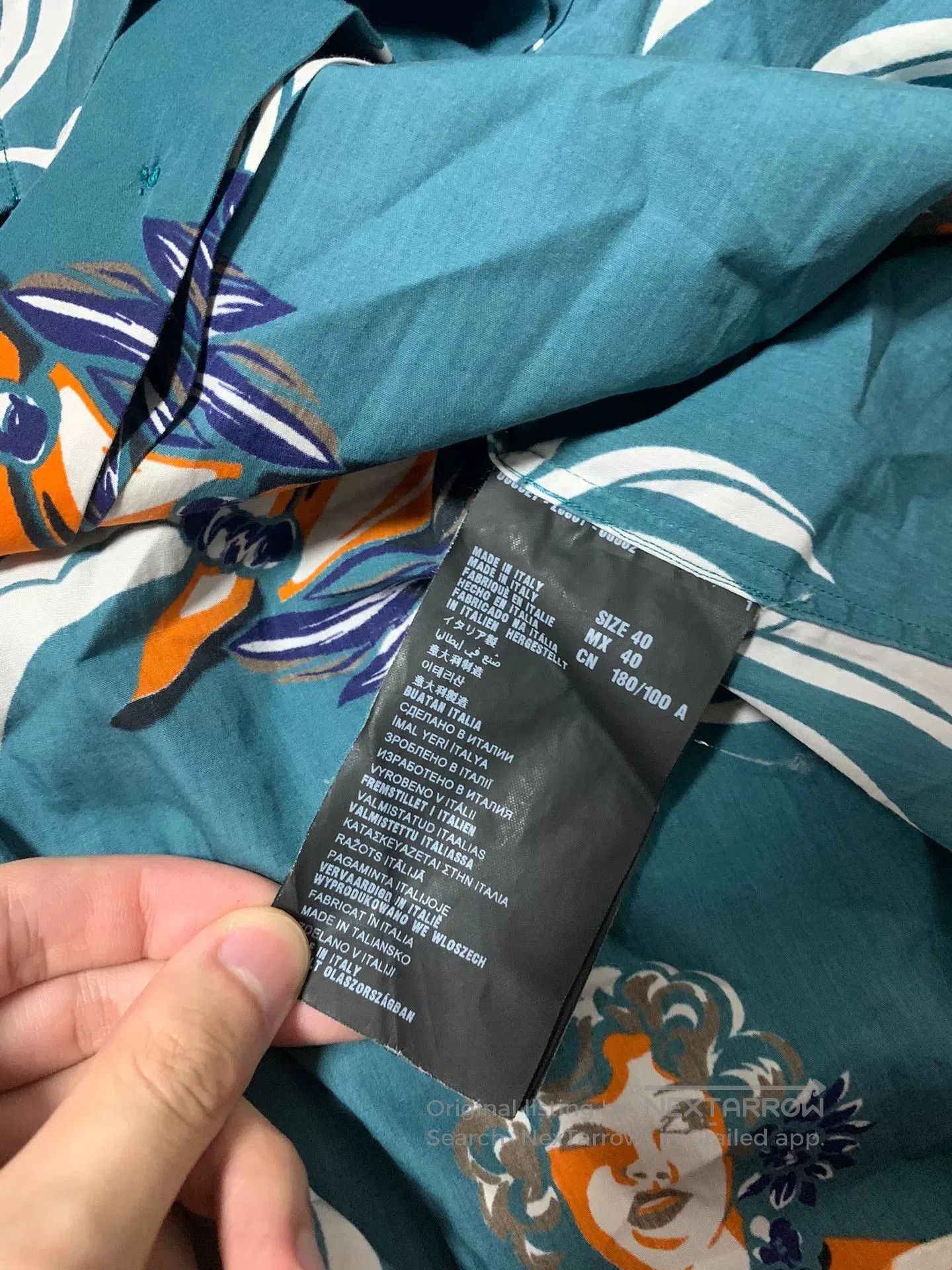 Prada Prada Runway Hawaiian Shirt. Size US XXS / EU 40 - 5 Thumbnail