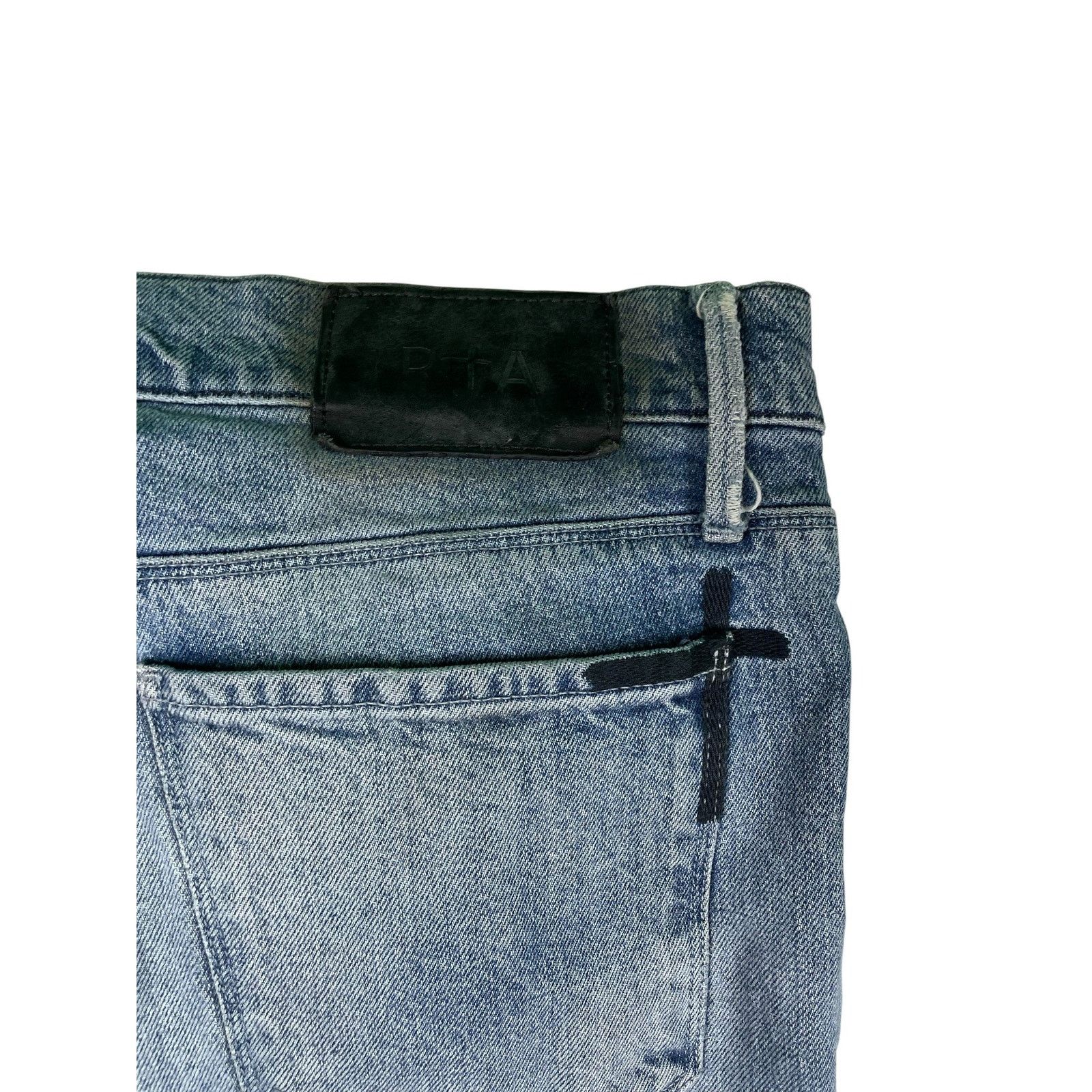Rta RTA Plain Light Wash Jeans Size US 36 / EU 52 - 5 Thumbnail
