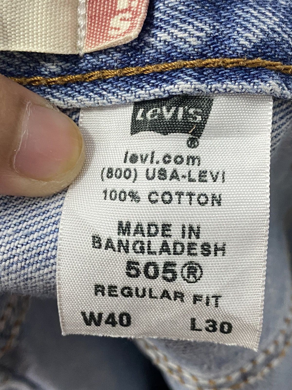 Levi's × Vintage Vintage Levis Denim Pant Size US 40 / EU 56 - 16 Thumbnail