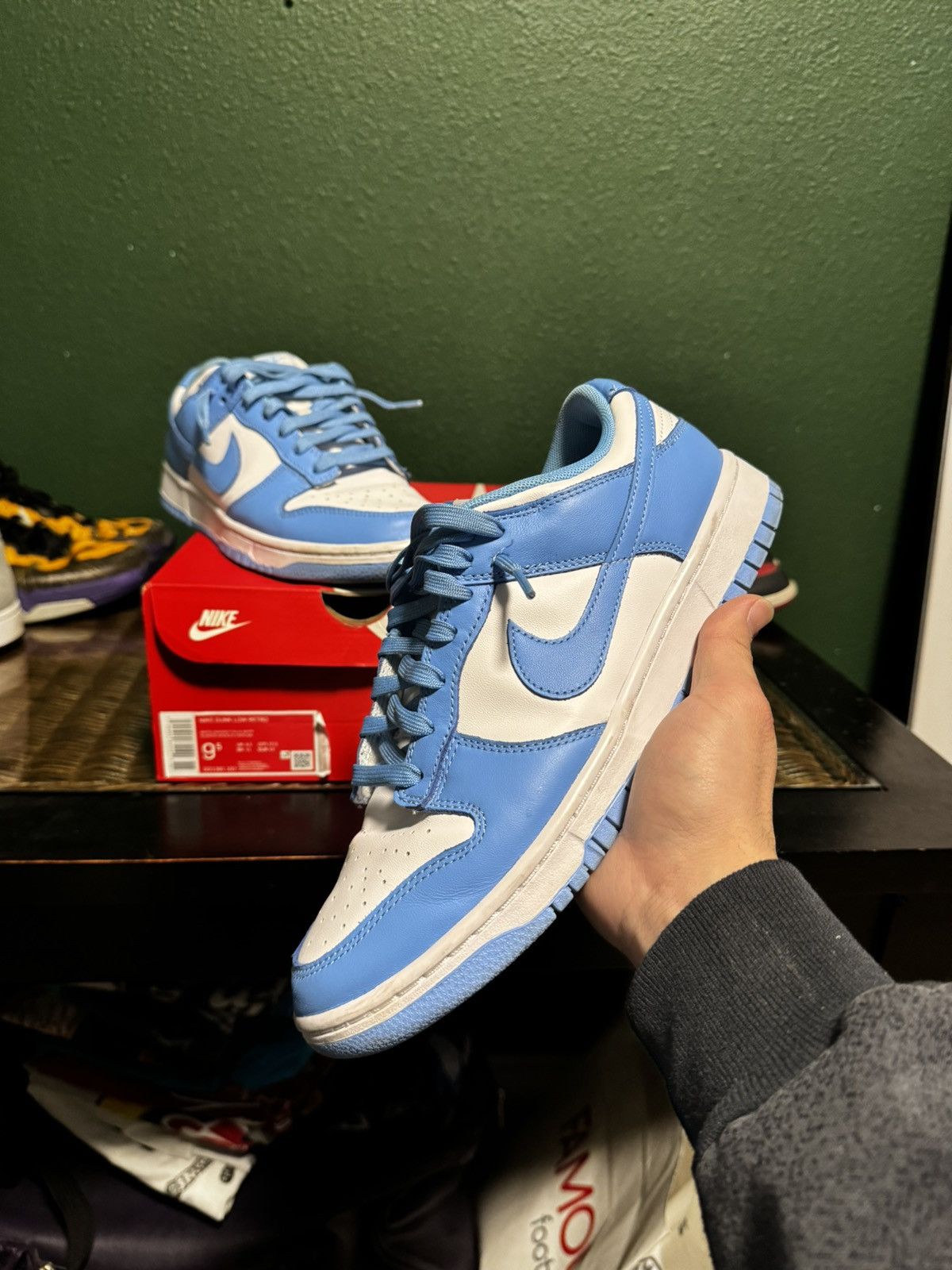 Nike Nike Dunk Low ‘University Blue’ 2021’ Size US 9.5 / EU 42-43 - 1 Thumbnail