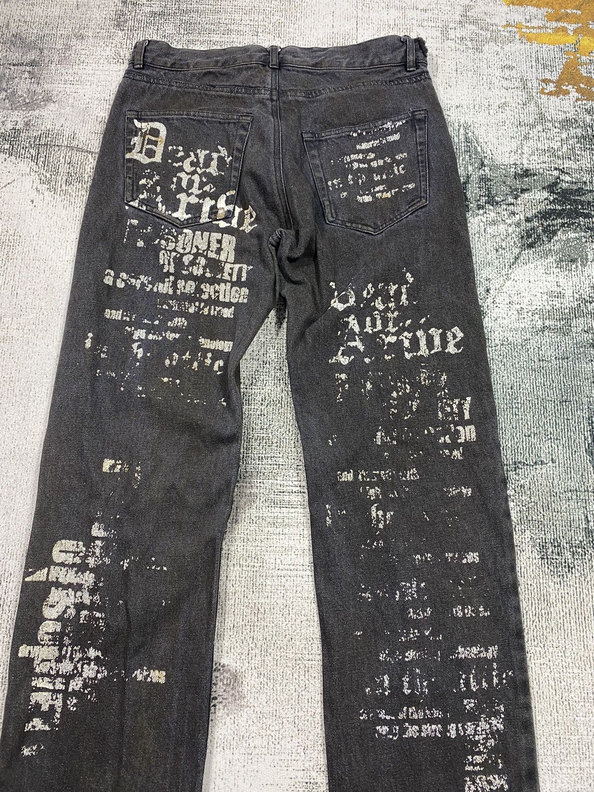 Seditionaries RARE🔥Distressed Japanese Brand In The Attic Size US 29 - 10 Thumbnail