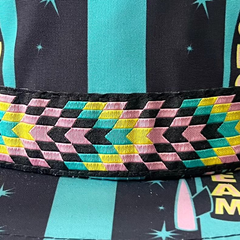 Billionaire Boys Club ICECREAM Rocket & Rainbow Webbing 5-Panel Cap. Q7 Size ONE SIZE - 8 Thumbnail