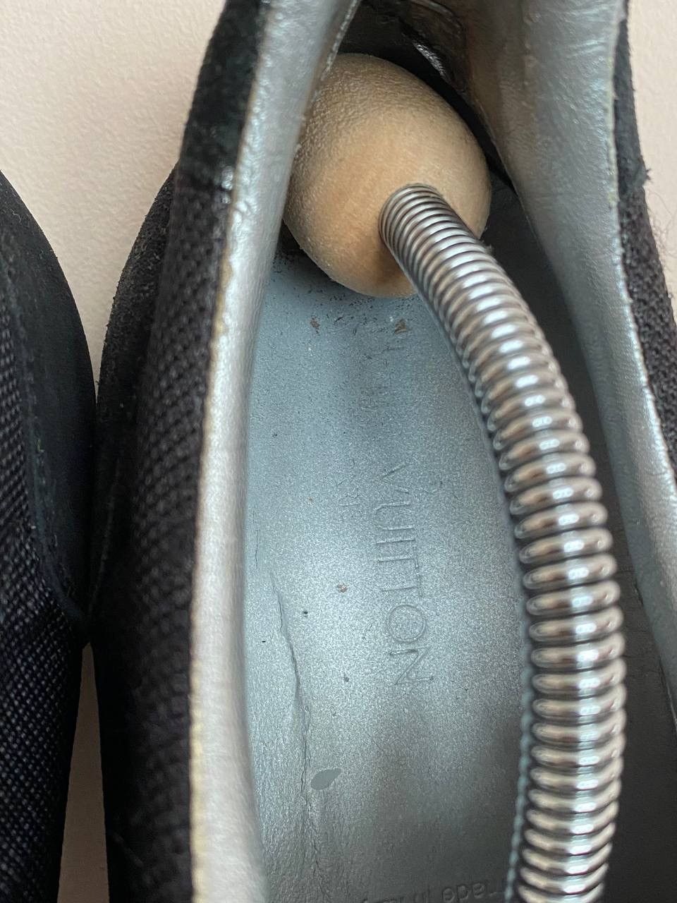 Louis Vuitton Louis Vuitton Big Logo Suede Black Stardust Trainer Sneakers Size US 8.5 / EU 41-42 - 9 Thumbnail