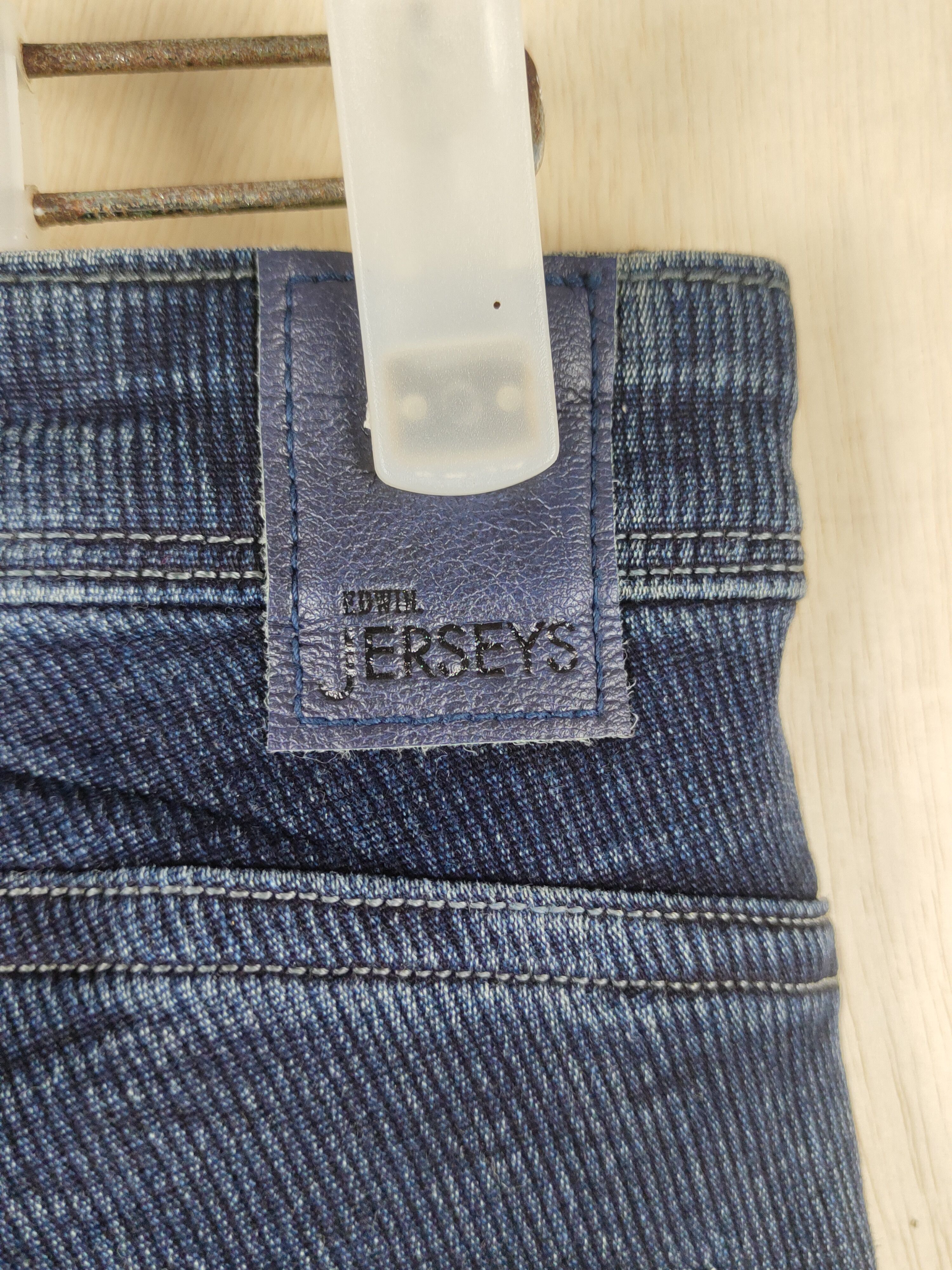 Edwin Edwin-Jerseys Dark Blue Corduroy Skinny Jeans #S2512 Size 29" - 10 Thumbnail