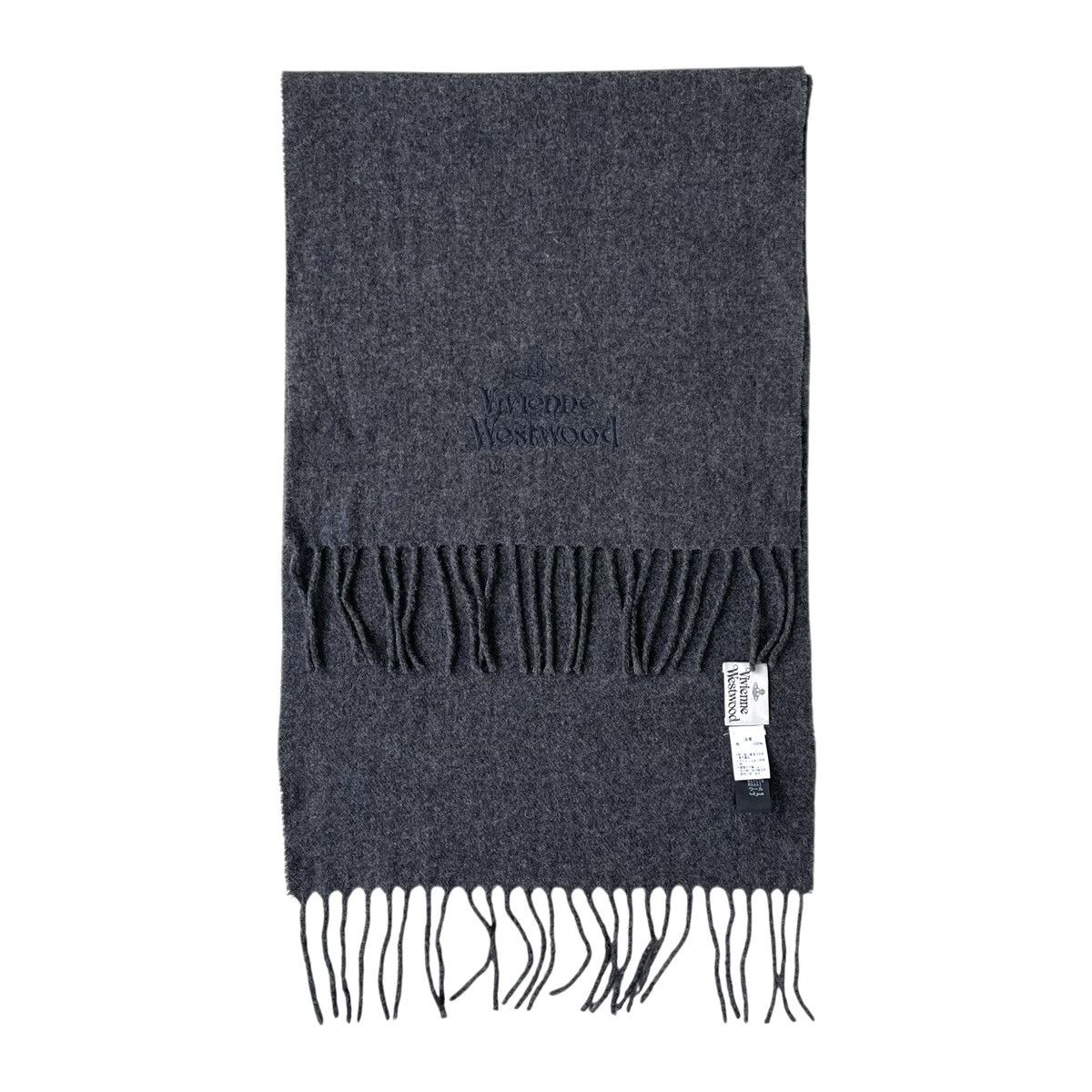 Vivienne Westwood Vivienne Westwood Accessories 100% Wool Designer Muffler Size ONE SIZE - 2 Thumbnail