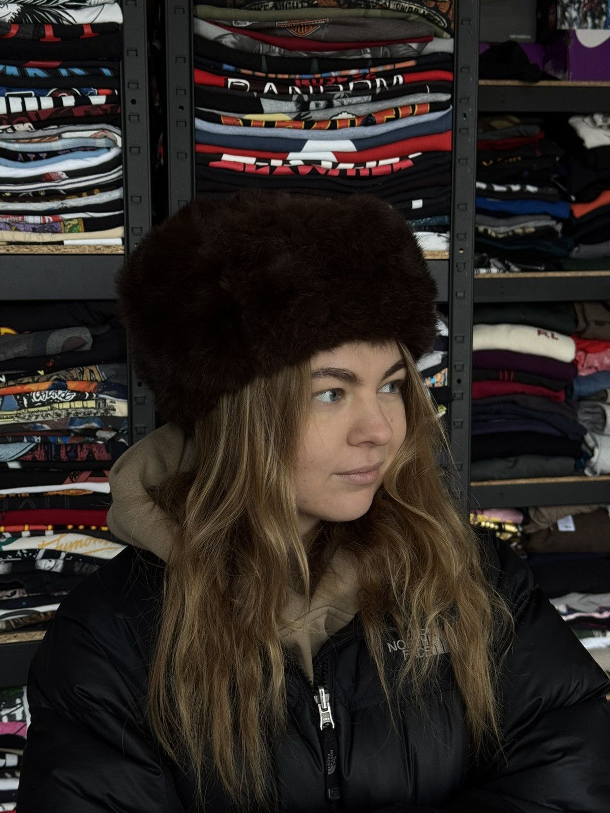 Japanese Brand VINTAGE USSR FUR HAT USHANKA RARE 80-90s Size ONE SIZE - 1 Thumbnail