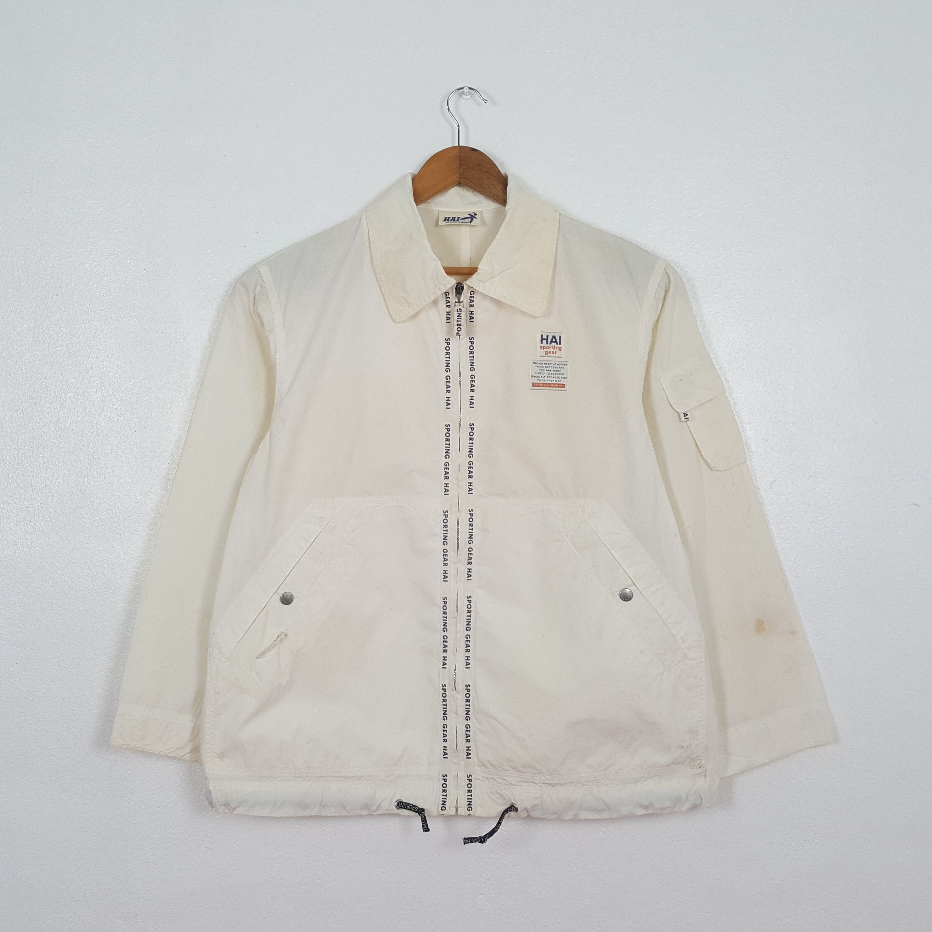 Hai Sporting Gear Vintage Hai Spoting Gear by Issey Miyake Jacket C307N20 Size US L / EU 52-54 / 3 - 1 Thumbnail