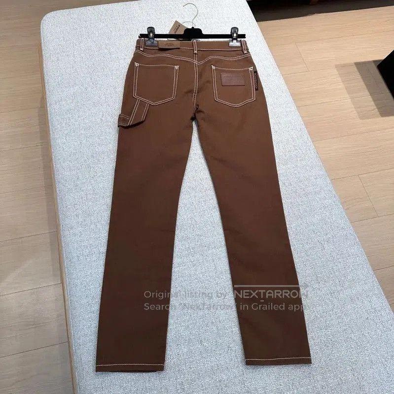 Burberry Burberry Women's Khaki Denim Pants. Size 23" - 2 Thumbnail