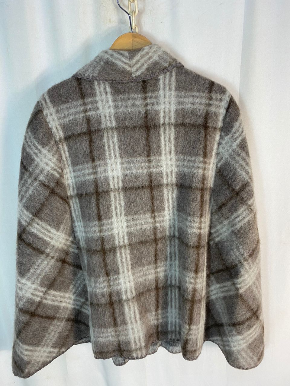 Designer × Vintage Vintage poncho wool by marbore new with tag Size M / US 6-8 / IT 42-44 - 9 Thumbnail