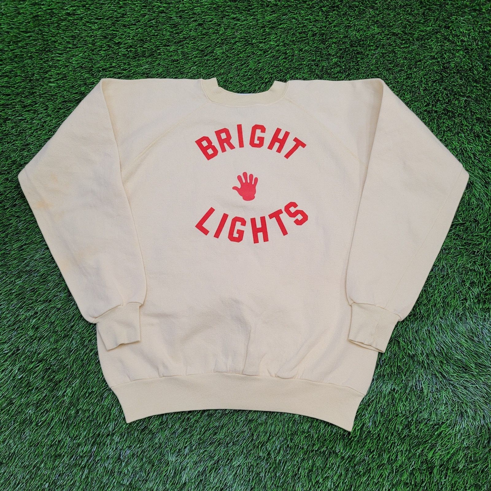 Vintage VTG 1987 Fire Breathing Dragon Sweatshirt Women M/L Crop USA Size L / US 10 / IT 46 - 2 Thumbnail