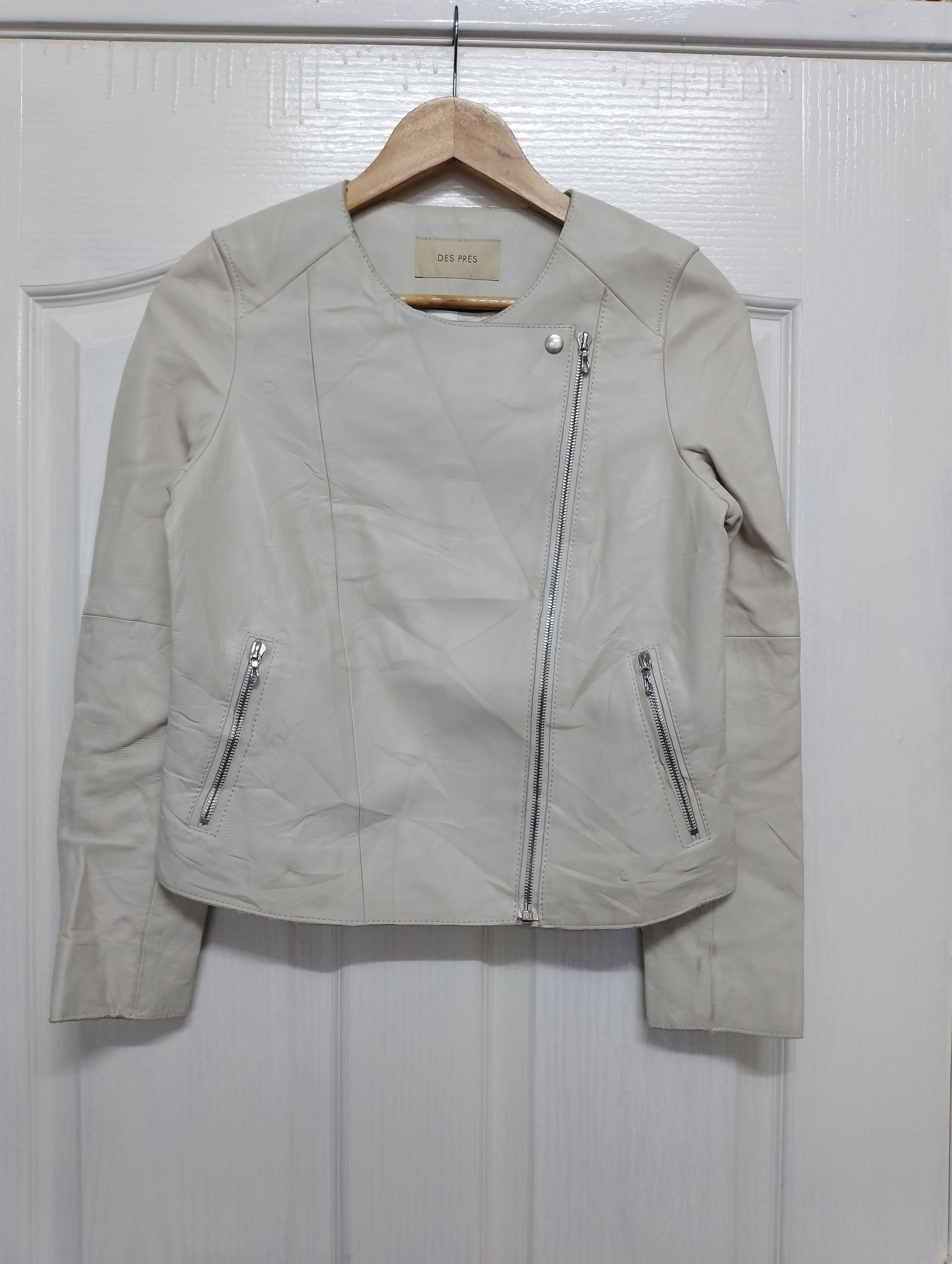 GOA Des Pres leather Riri Zipper Jacket Size S / US 4 / IT 40 - 1 Thumbnail