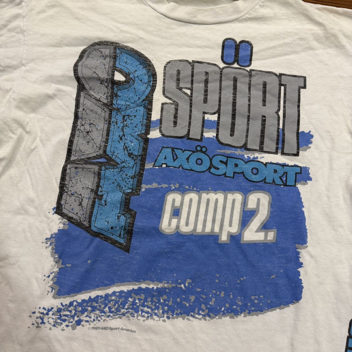Other Vintage ‘80s AXO Sport Comp2 Motocross Longsleeve Shirt Size US L / EU 52-54 / 3 - 2 Thumbnail