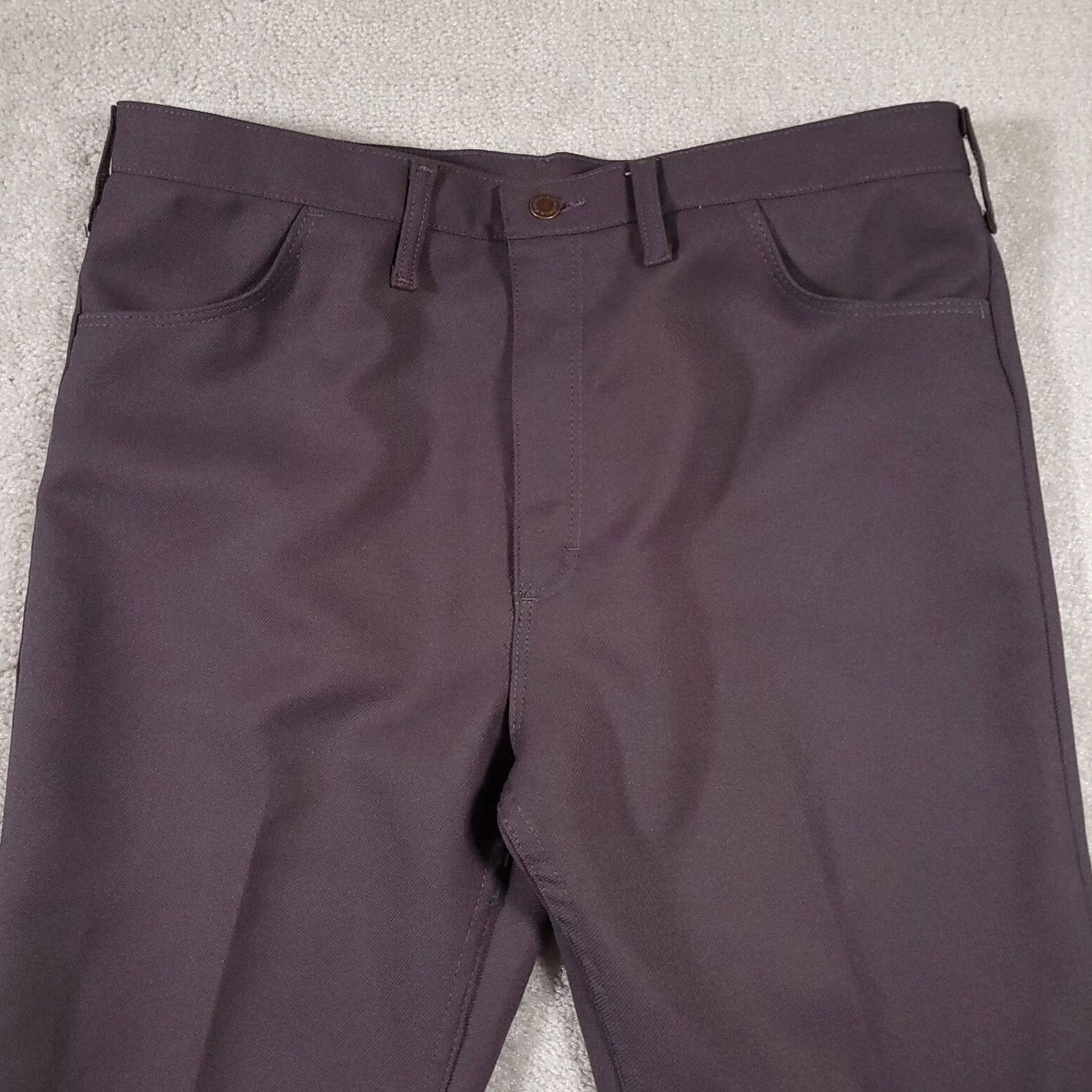Wrangler VINTAGE Wrangler Pants 82DG Western Cowboy Gray Slacks Mens 40x30 | 37x30 Actual | Bootcut | Gray | USA | 80s 90s | Dress Pants | Regular Mens 40x30 Size US 40 / EU 56 - 3 Thumbnail