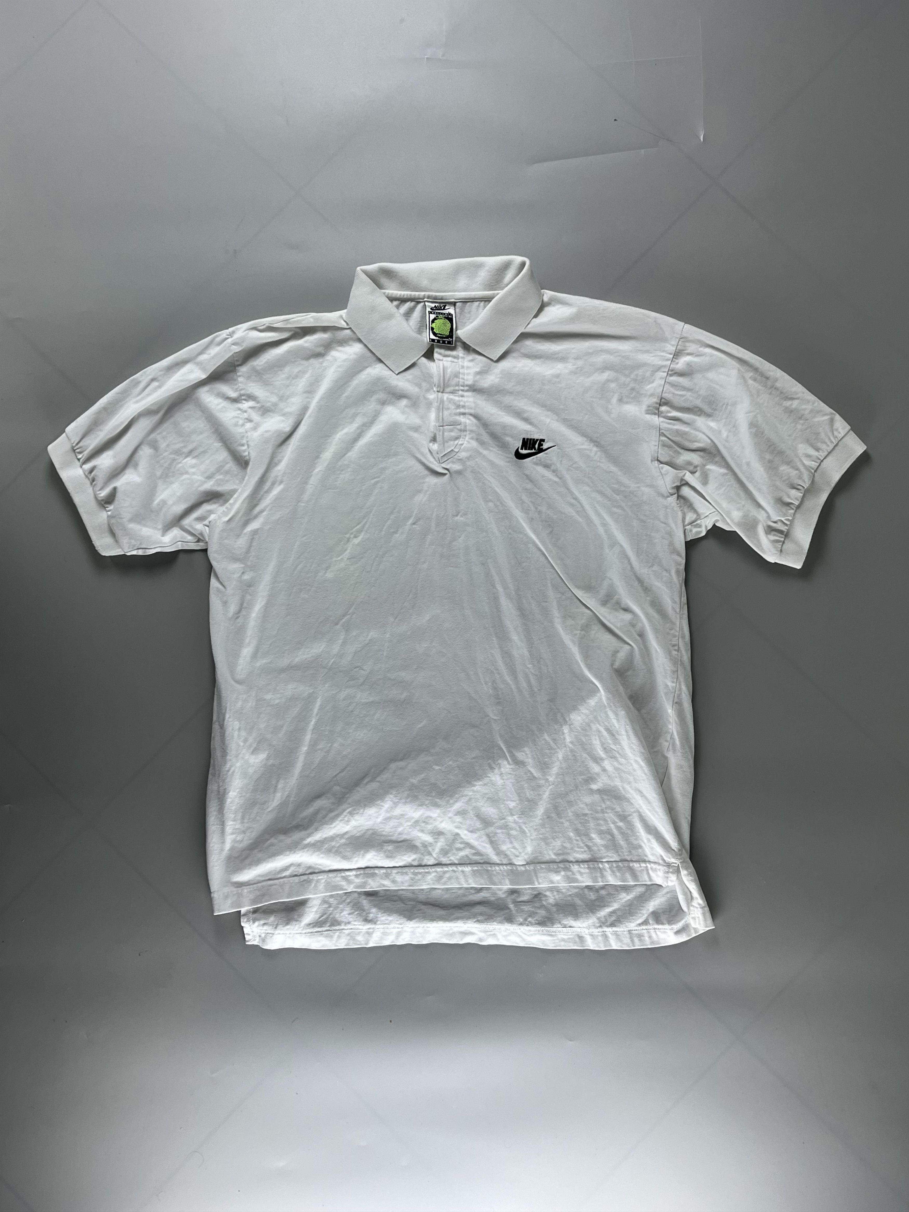 Nike RARE! Archival Nike Challenge Court 90s Polo Shirt Size US L / EU 52-54 / 3 - 2 Thumbnail