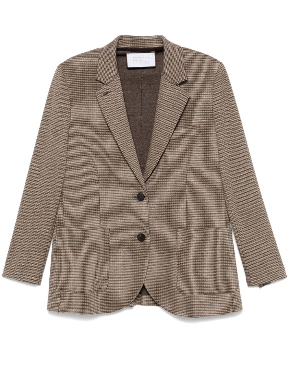 Harris Wharf London WOOL AND COTTON BLEND JACKET Size S / US 4 / IT 40 - 1 Thumbnail