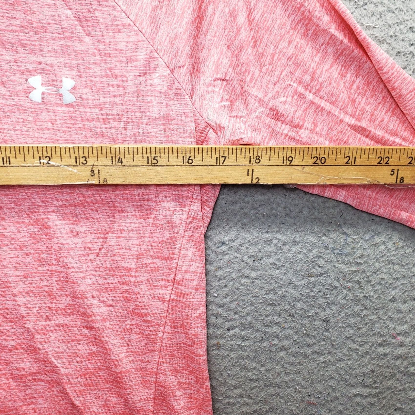 Under Armour Under Armour Pullover Womens Medium Pink HeatGear Tech Twist 1/2 Zip Loose Fit Size M / US 6-8 / IT 42-44 - 4 Thumbnail
