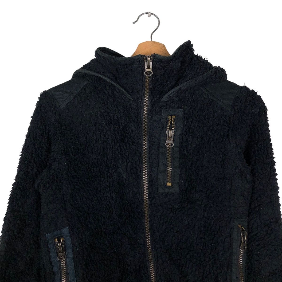 Hysteric Glamour Vintage Cropped Biker Jacket Shearling Classical Capistrano Size US M / EU 48-50 / 2 - 3 Thumbnail