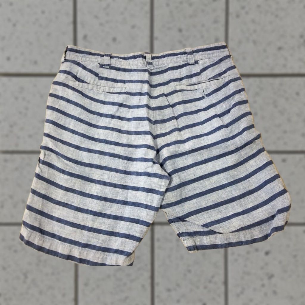 J.Crew Mens J.Crew Shorts 32 Beige Cotton Chino Linen Blue? Size US 32 / EU 48 - 1 Thumbnail