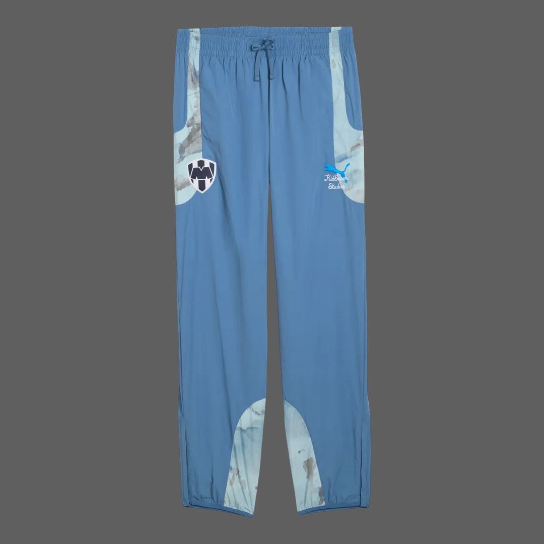 Puma PUMA KidSuper CF Monterrey Travel Pants Mens Medium Blue Size US 32 / EU 48 - 10 Thumbnail