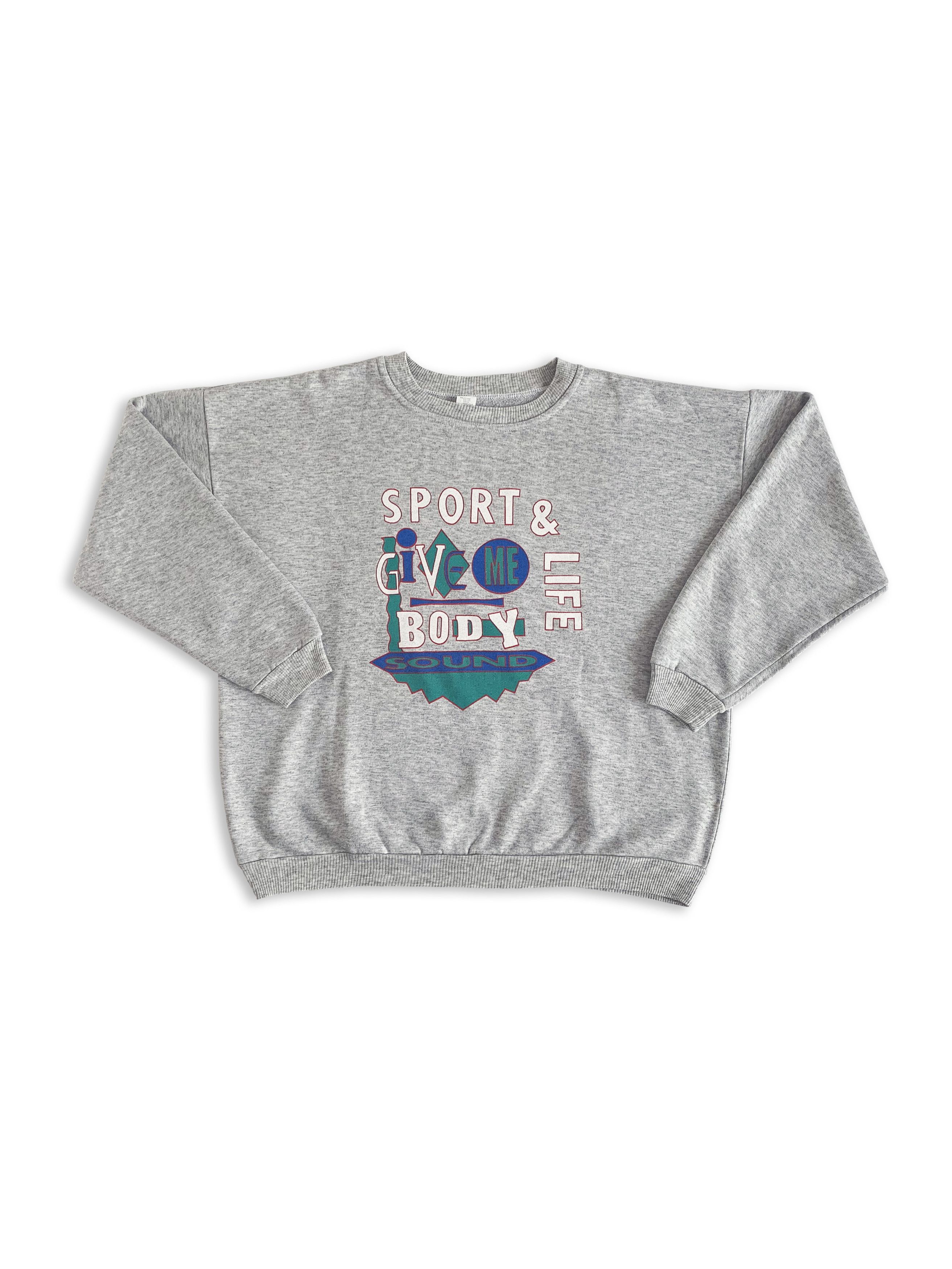 Vintage Vintage 80s 90s Sweatshirt Crewneck Sweater Oversize boxy L Size US L / EU 52-54 / 3 - 1 Thumbnail