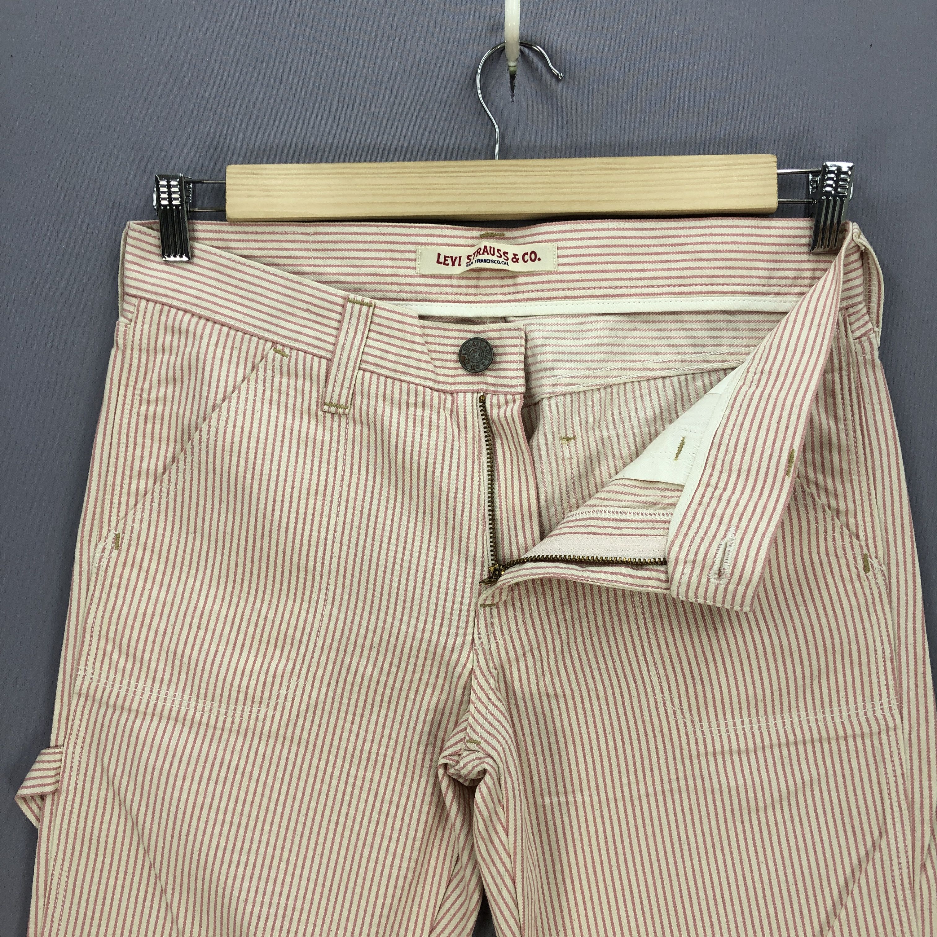 Levi's Vintage Levis Carpenter Jeans Multi Pocket Workers Denim Size US 32 / EU 48 - 6 Thumbnail