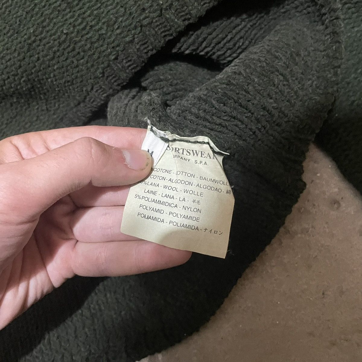 Stone Island Vintage stone island sweater crewneck Size US L / EU 52-54 / 3 - 6 Thumbnail