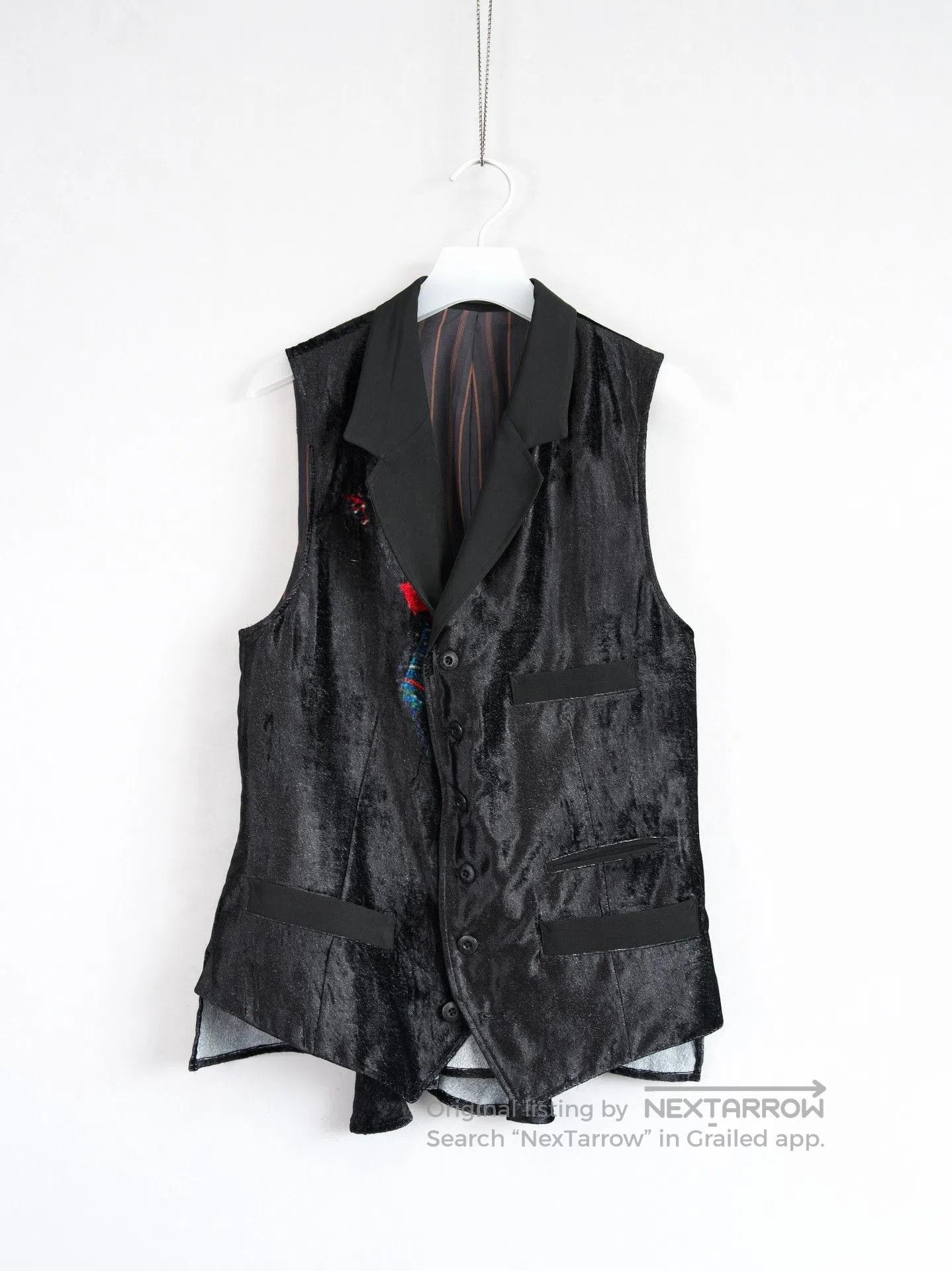 Yohji Yamamoto Yohji Yamamoto 20SS Velvet Vest. Size M / US 6-8 / IT 42-44 - 3 Thumbnail